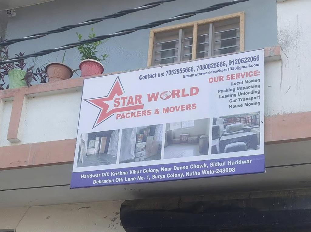 Best packers and movers haridwar